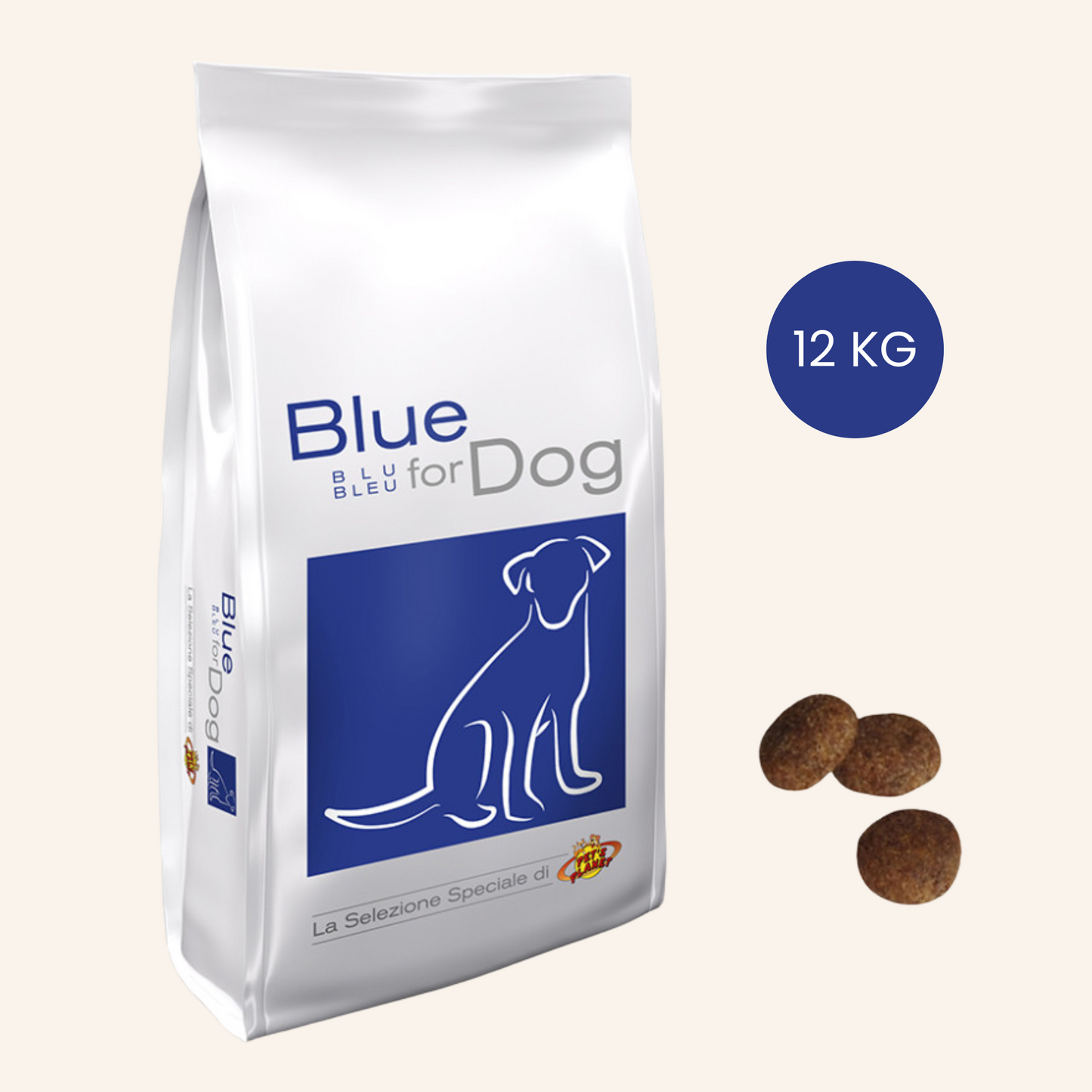 Croquettes Blue Pet’s Planet 12 kg – Pour chiens sensibles de taille moyenne et grande