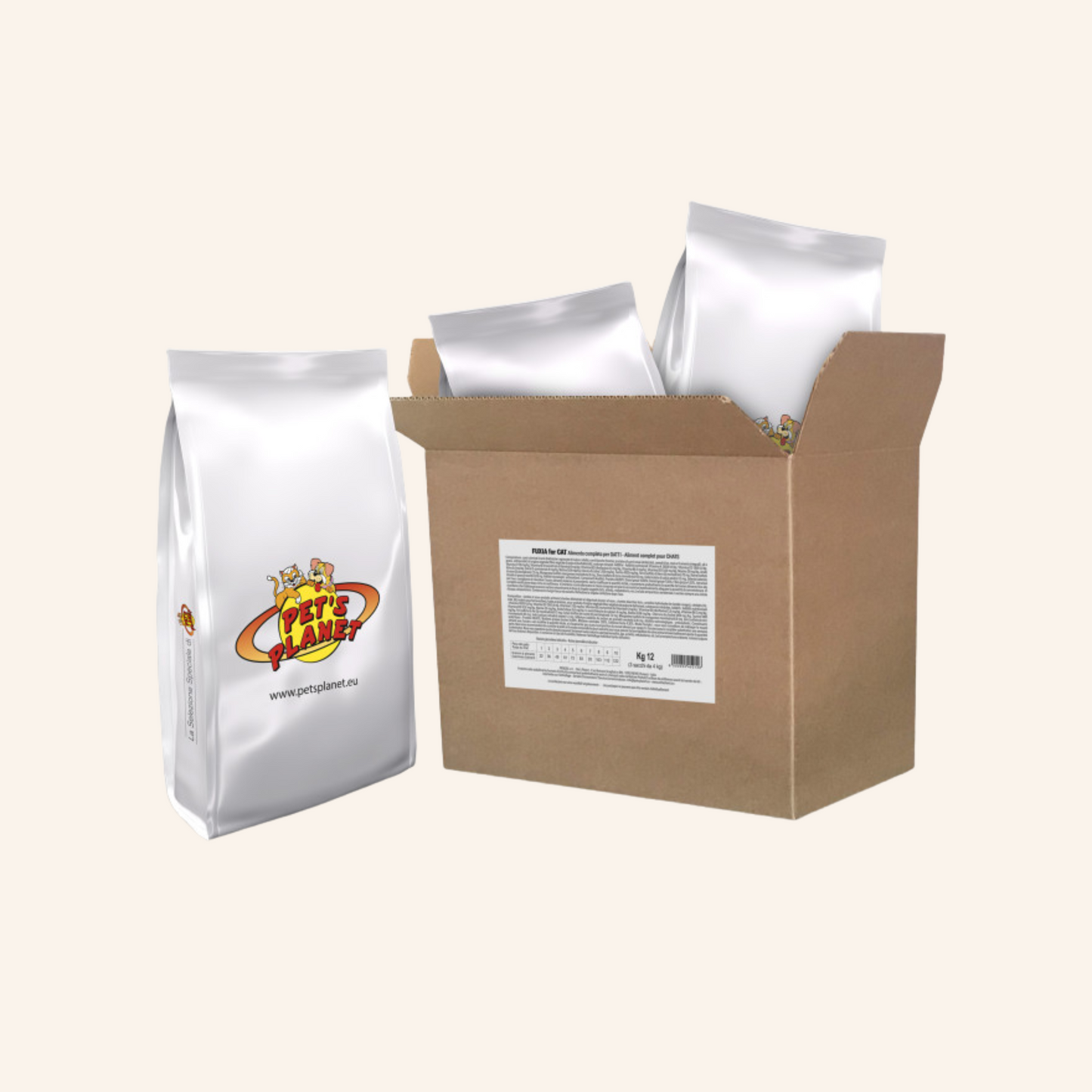 Croquettes FUXIA for Cat 12 kg – Aliment pour chats sensibles et stérilisés