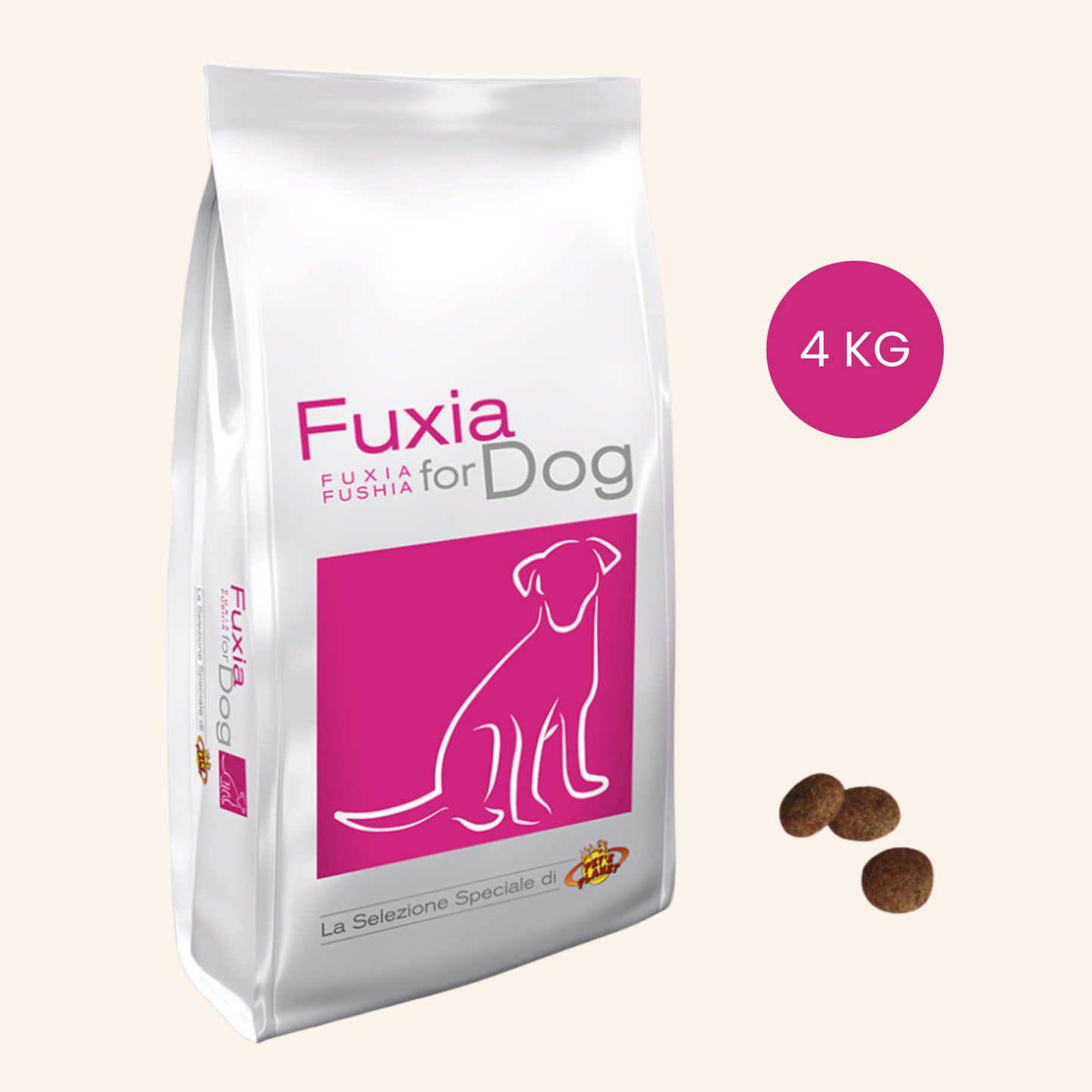 Croquettes Fuxia Pet’s Planet 4 kg – Pour petits chiens sensibles de tout âge
