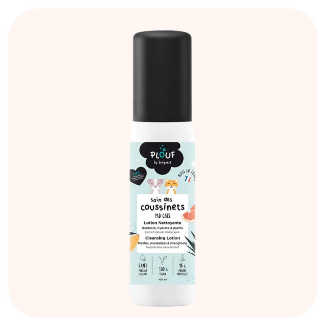 Plouf lotion nettoyante coussinets - 100 ML