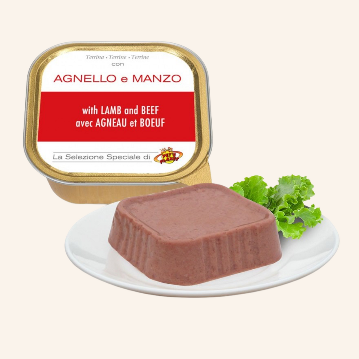 Terrine Pet’s Planet pour chat – repas humide et complet