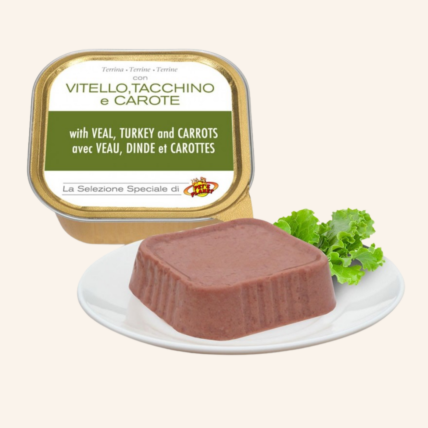 Terrine Pet’s Planet pour chien – aliment humide équilibré