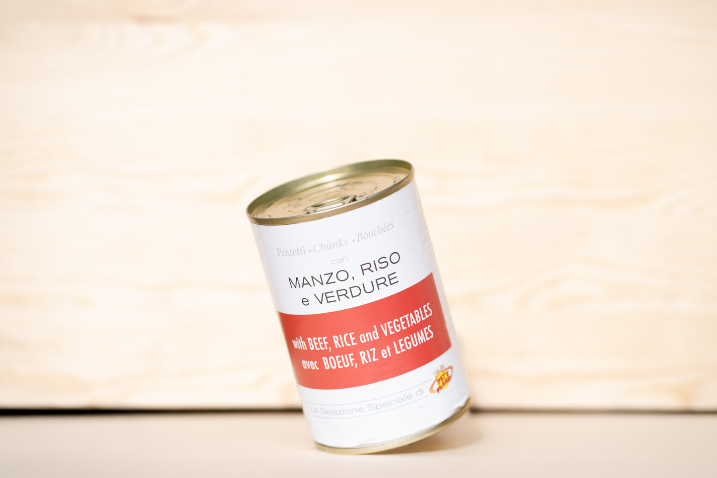 Bouchées au boeuf, riz et légumes pour chat - 405 g - Pet's Planet