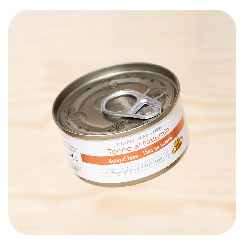 Filets de thon au naturel pour chien - 85 g - Pet's Planet