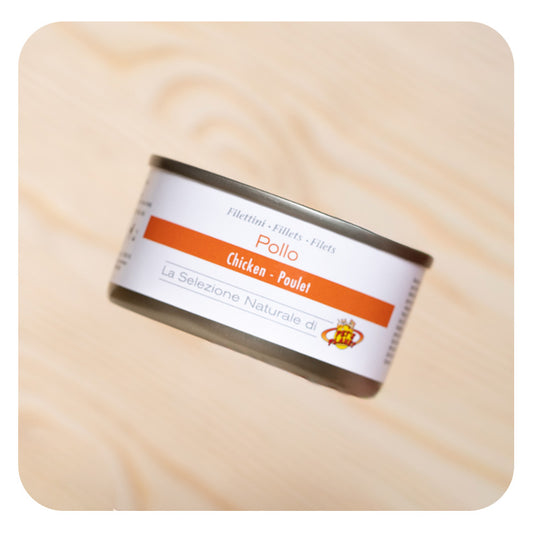 Filets de poulet au naturel pour chat - 85 g - Pet's Planet