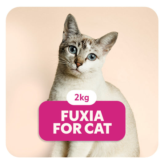 FUXIA for CAT - Aliment complet « sensitive » pour tous les chats - 2 Kg - Pet's Planet