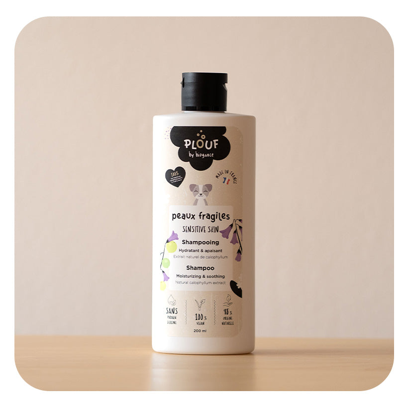 Plouf chien shampoing peaux fragiles - 200 ML