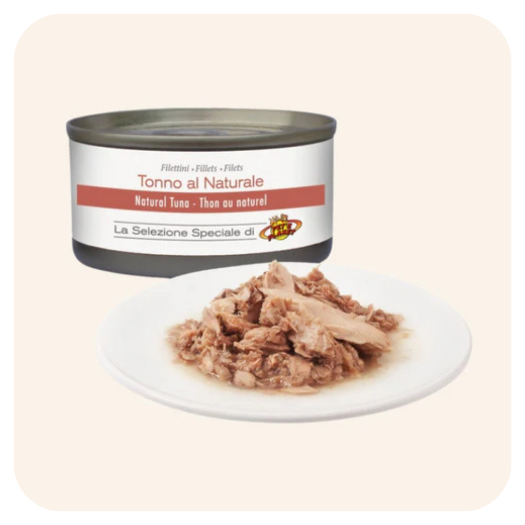 Filets de thon au naturel pour chien - 85 g - Pet's Planet