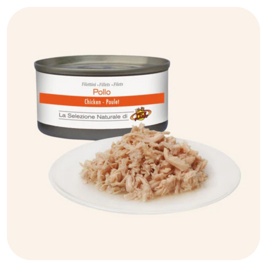 Filets de poulet au naturel pour chat - 85 g - Pet's Planet