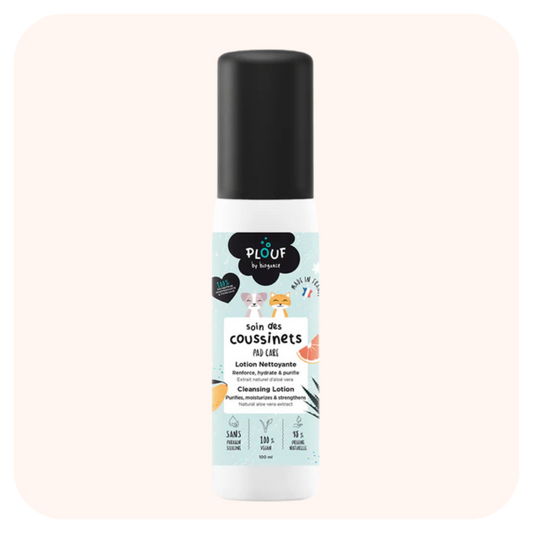 Plouf lotion nettoyante coussinets - 100 ML